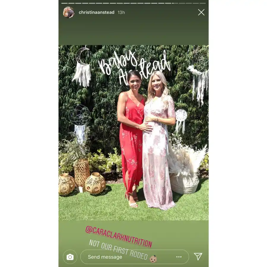 Pregnant Christina Anstead Baby Shower