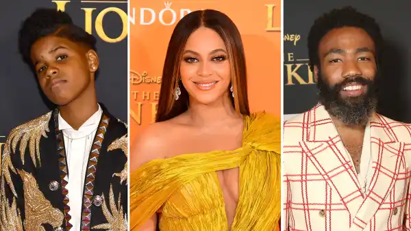 JD McCrary, Beyonce and Donald Glover Lion King