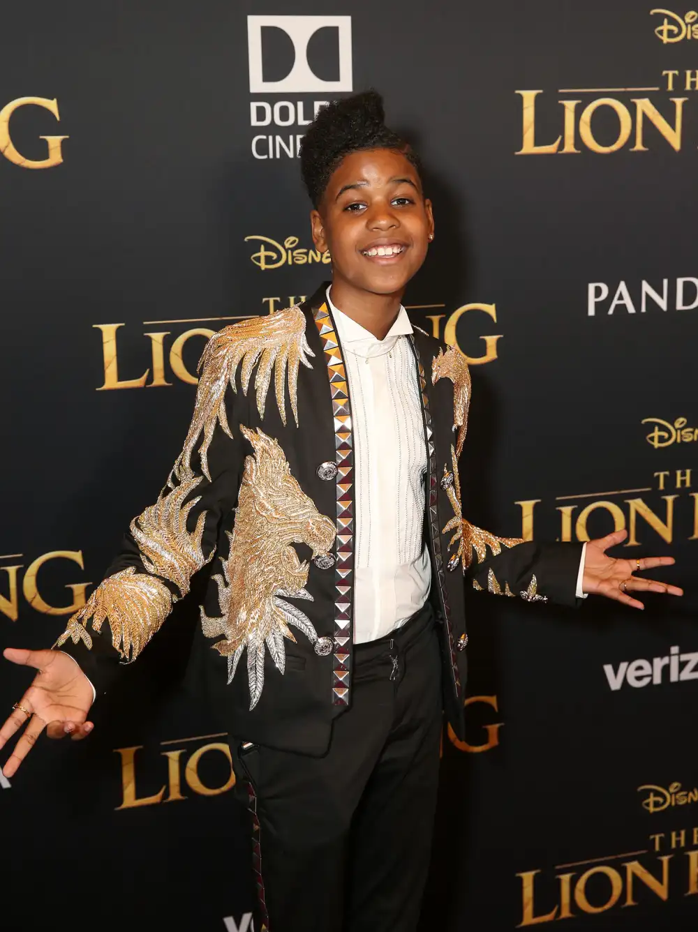 JD McCrary Lion King Premiere