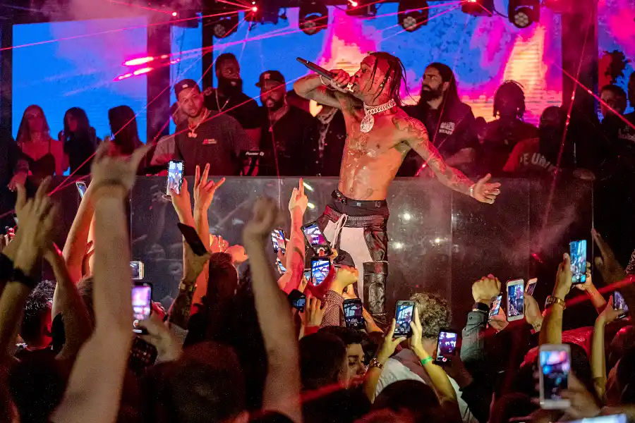 James Harden Goes Clubbing With Travis Scott After Partying With Jordyn Woods