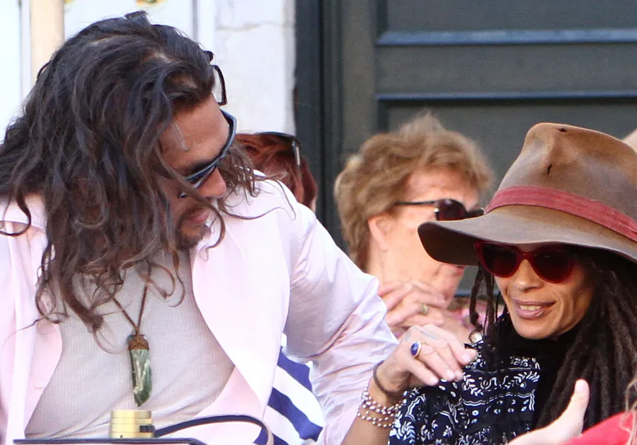 Jason Momoa and Lisa Bonet Explore Italy