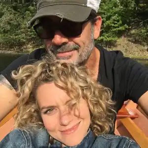 Jeffrey Dean Morgan Celebrates Hilarie Burton