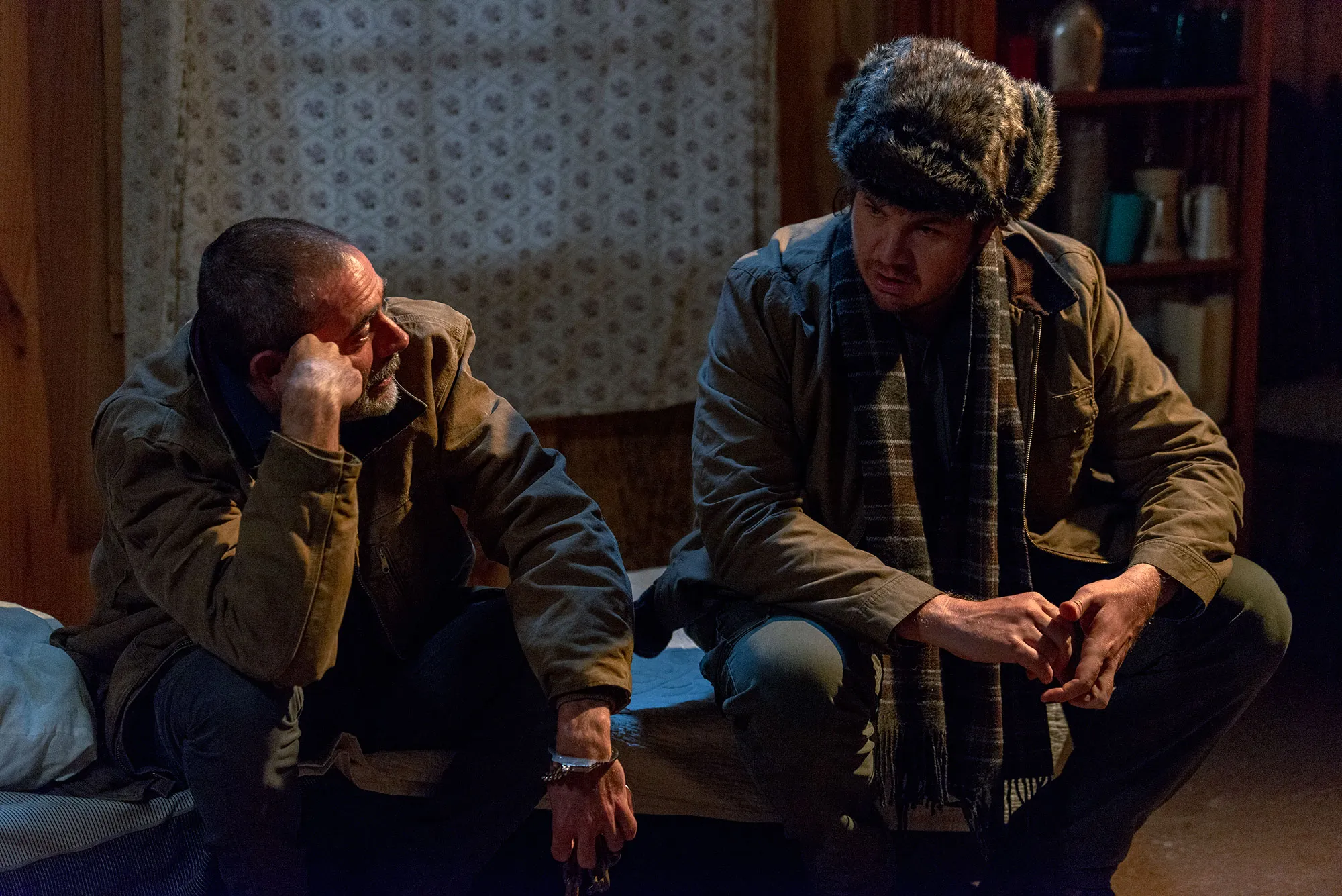 Jeffrey Dean Morgan Josh McDermitt The Walking Dead