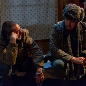 Jeffrey Dean Morgan Josh McDermitt The Walking Dead