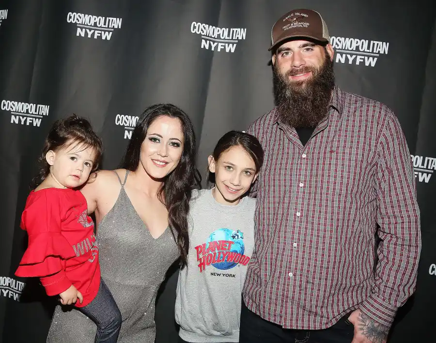 Ensley Jenelle Evans Maryssa David Eason at Cosmopolitan New York Fashion Week Event Jenelle Evans and David Eason Call 911 After Hearing Daughter Ensley Screaming