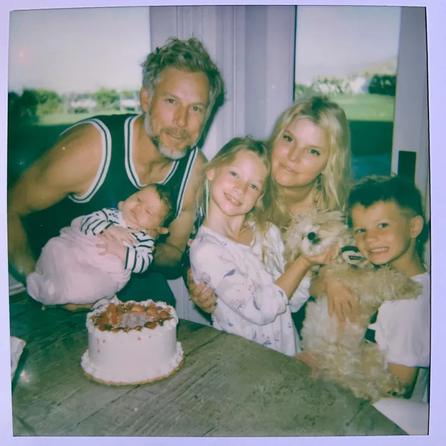 Jessica Simpson and Family Motherhood