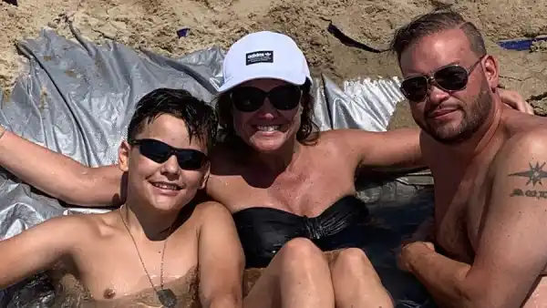 Jon Gosselin Beach with Son and Colleen Conrad