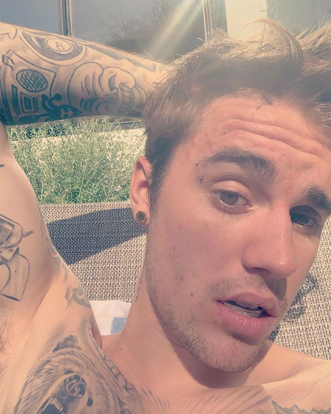 Justin Bieber Grills Instagram July 24, 2019