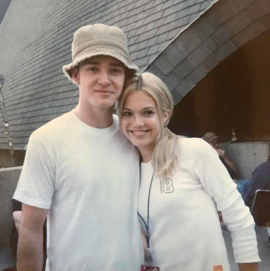 Justin Timberlake and Mandy Moore Celebrity Throwbacks