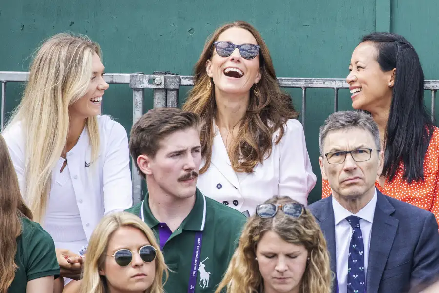 Kate Middleton Can’t Stop Smiling at Wimbledon