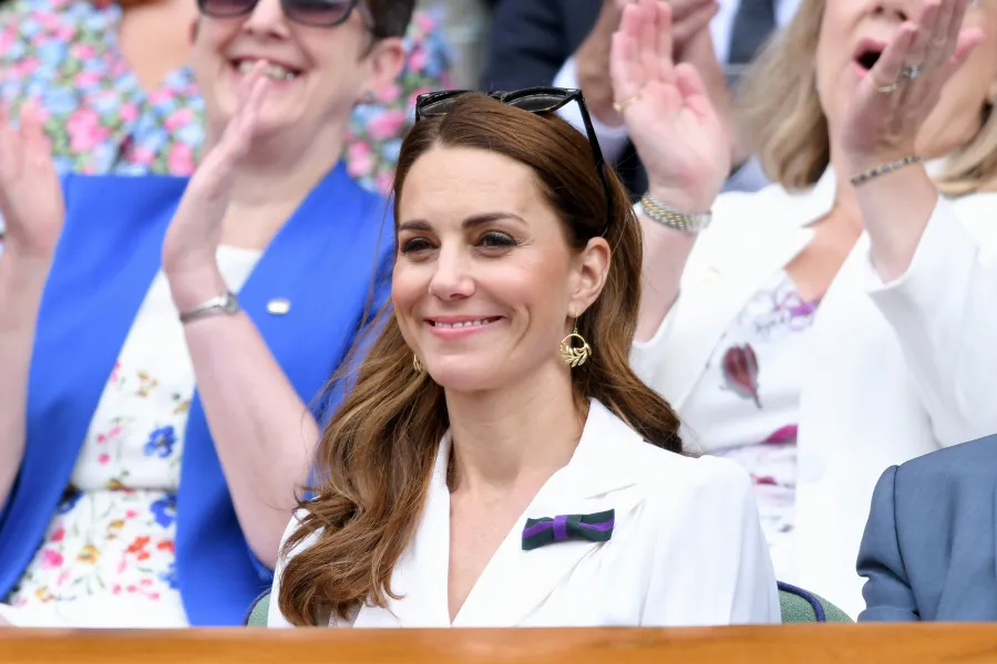 Kate Middleton Can’t Stop Smiling at Wimbledon