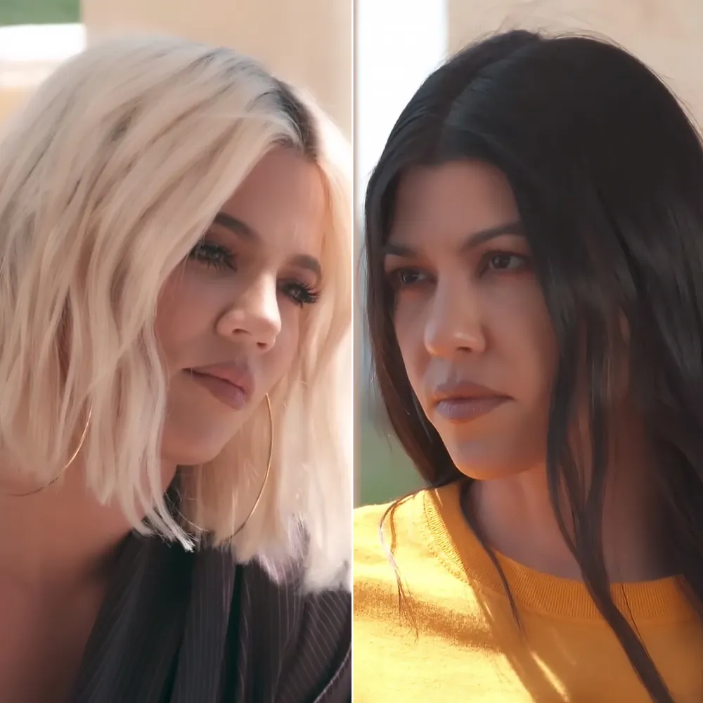 Khloe Comforts Crying Kourtney Kardashian Over Birthday