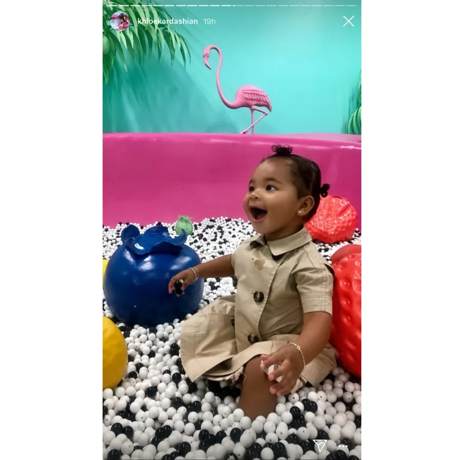 Khloe Kardashian True Thompson World of Fruit Museum