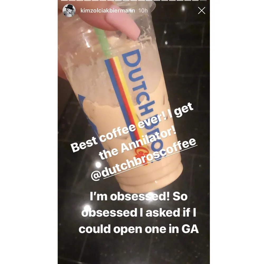 Kim Zolciak Wants to Buy a Coffee Shop