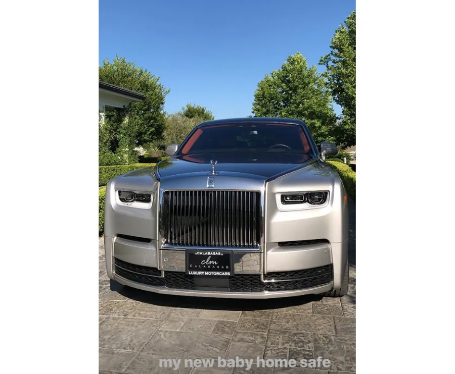 Kylie Jenner Rolls Royce