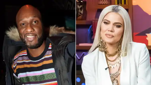 Lamar Odom and Khloe Kardashian