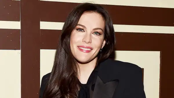 Liv Tyler Black Suit April 8, 2018