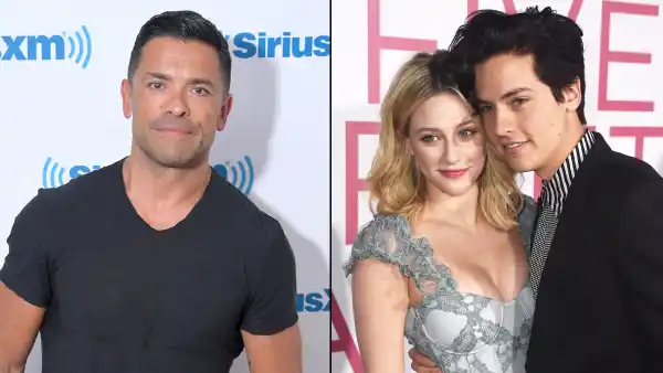 Mark Consuelos Lili Reinhart and Cole Sprouse