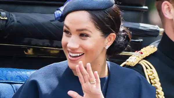 Meghan Markle Diamond Band Trooping the Colour