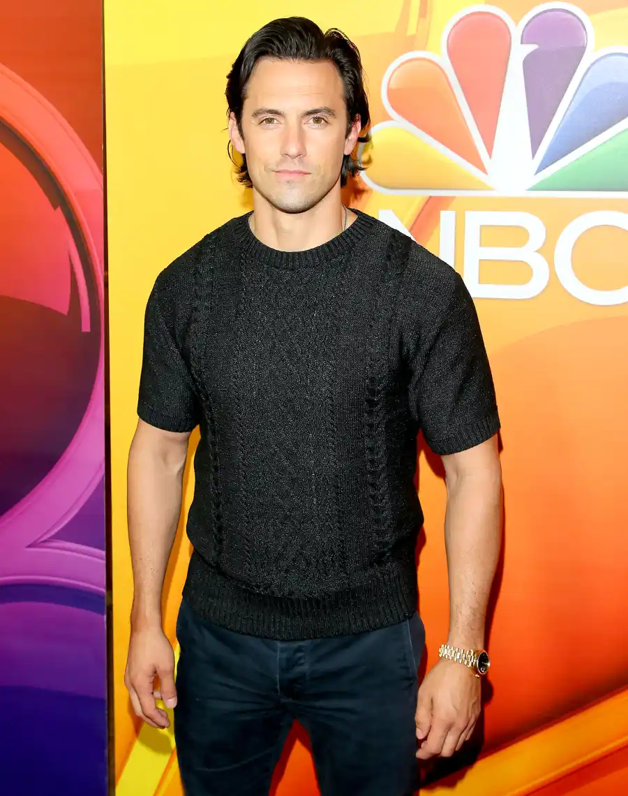 Milo-Ventimiglia-nbc-upfront-rainbow-sweater-tee