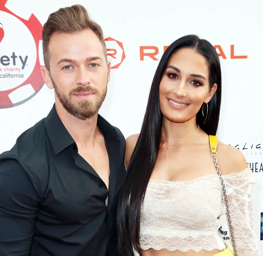 Nikki Bella Says Boyfriend Artem Chigvintsev Has Baby Fever 9th Annual Variety The Children's Charity Poker And Casino Night