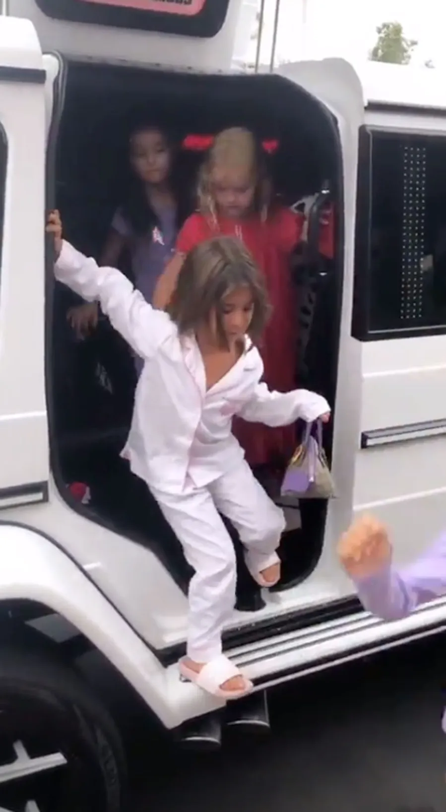 Penelope Disick's Photo Album Birthday PJs at ihop