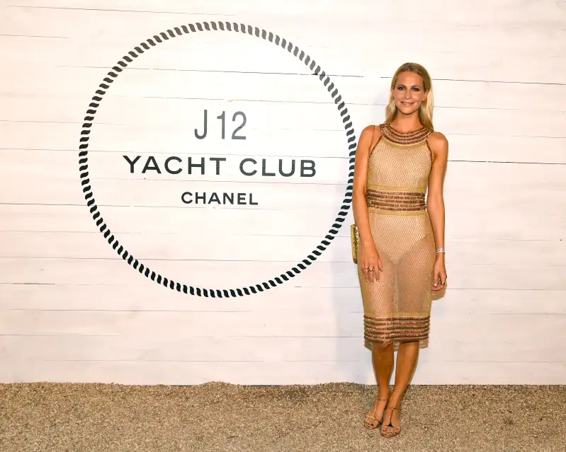 Chanel J12 Yacht Dinner Poppy Delevingne