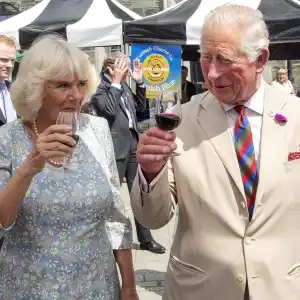 Prince Charles Duchess Camilla Eat Up on Latest Trip