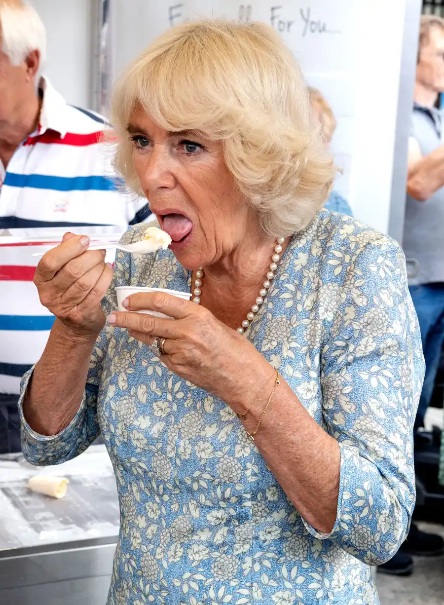 Prince Charles Duchess Camilla Eat Up on Latest Trip