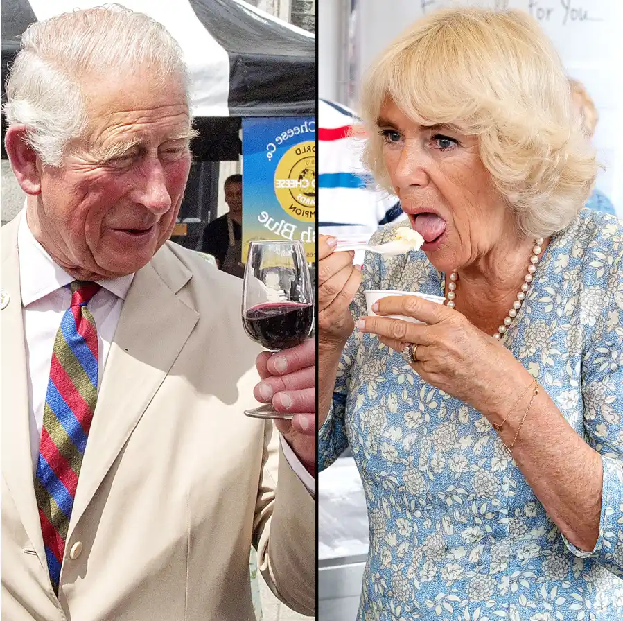 Prince Charles Duchess Camilla Eat Up on Latest Trip
