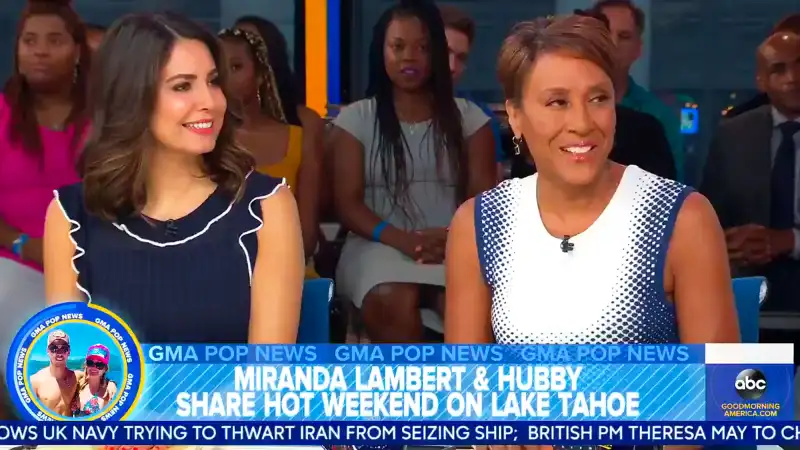 Robin Roberts Says Brendan McLoughlin Is So Happy After Miranda Lambert