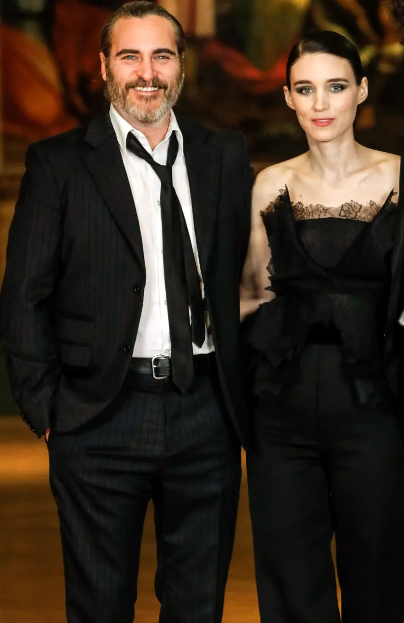 Rooney Mara Joaquin Phoenix celebrity engagements 2019