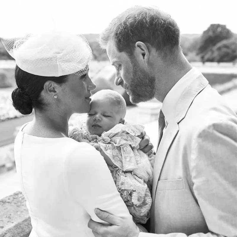 Royal Christenings Through the Years Archie Harrison Mountbatten-Windsor