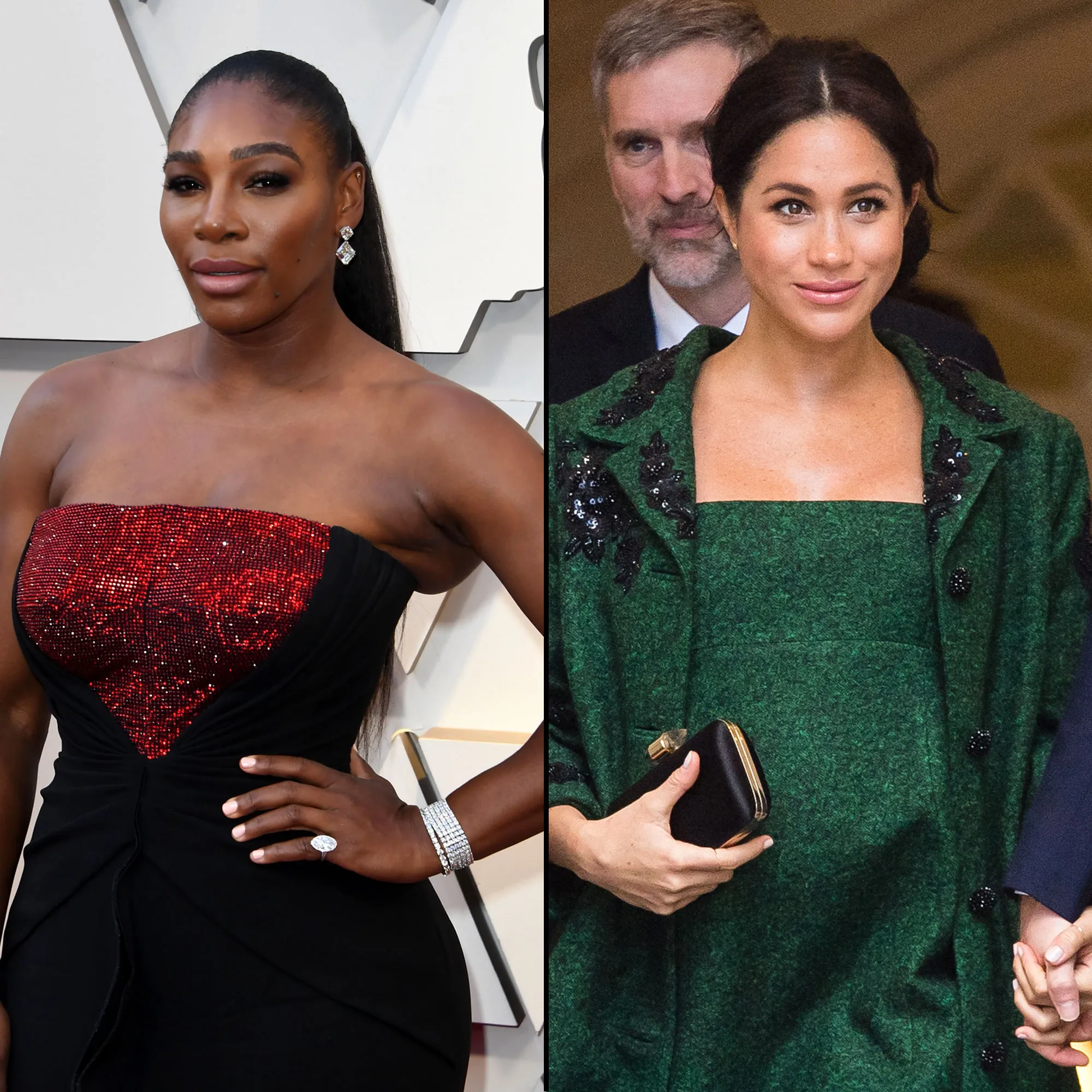 Serena Williams and Meghan Markle