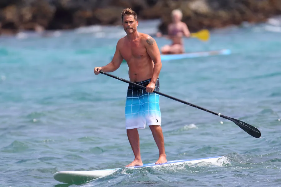 Shirtless Dads Rob Lowe