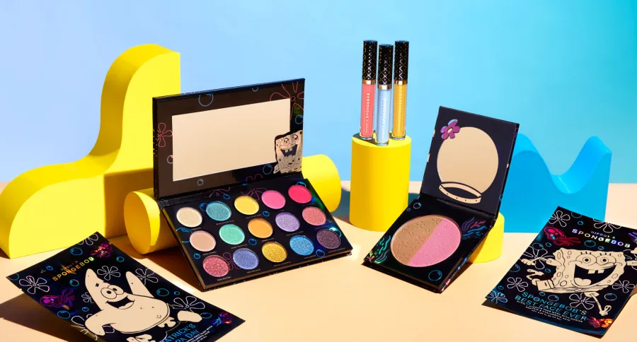 HipDot x SpongeBob SquarePants Makeup Collection