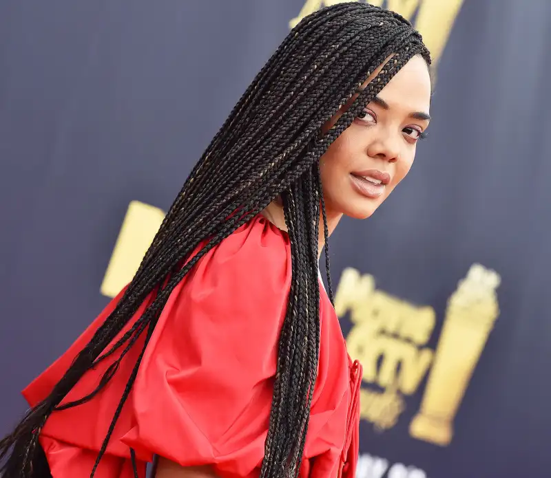 Tessa Thompson Braids