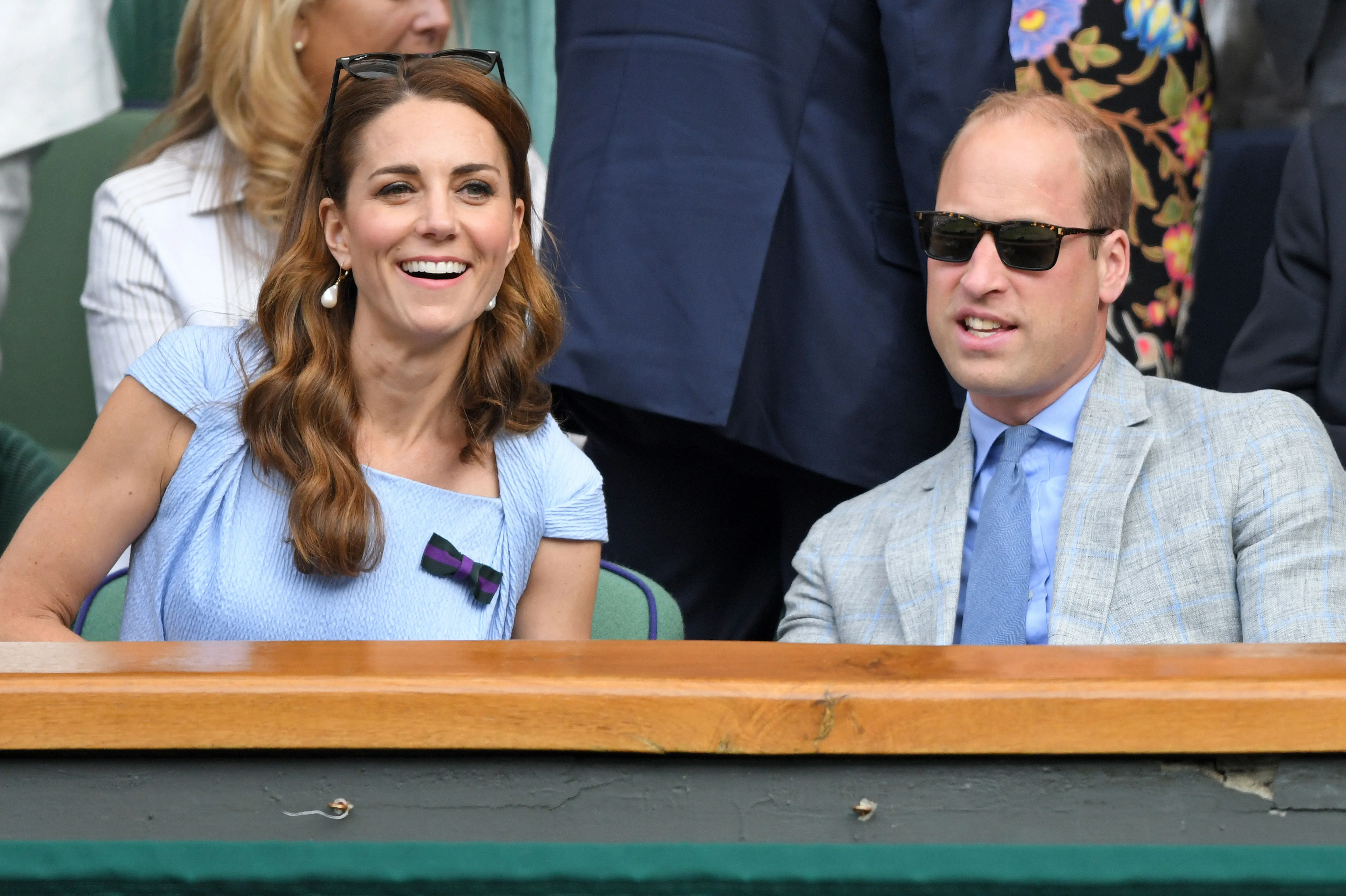 The Duke And Duchess of Cambridge at the 2019 Wimbledon Men's Singles Final