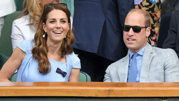 The Duke And Duchess of Cambridge at the 2019 Wimbledon Men's Singles Final