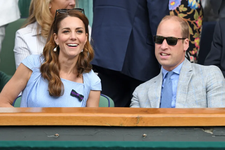 The Duke And Duchess of Cambridge at the 2019 Wimbledon Men's Singles Final