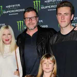 Tori Spelling, Dean McDermott and their kids