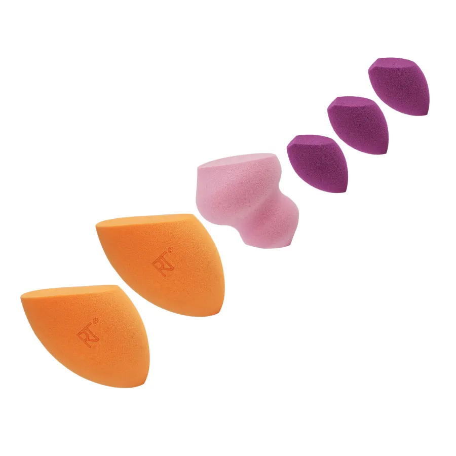 Real Techniques 6 Count Variety Makeup Sponges