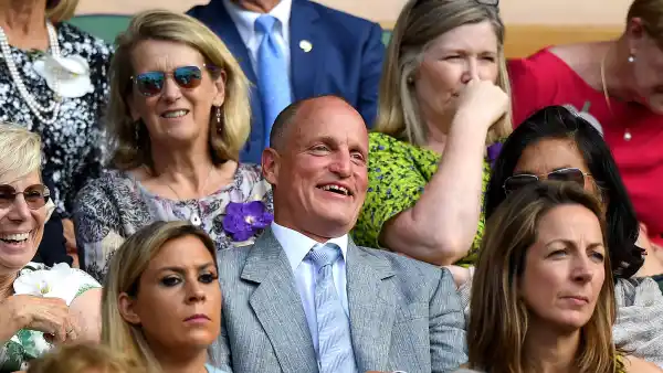 Woody Harrelson Emotions Wimbledon