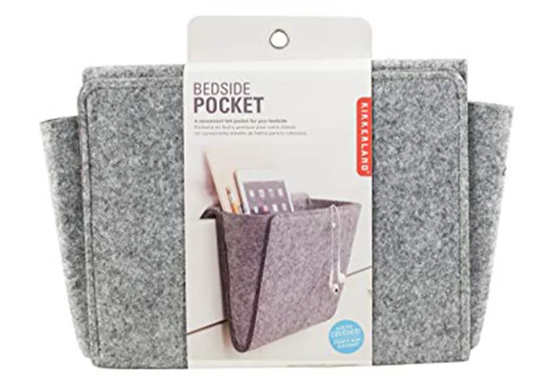 bedside pocket storage