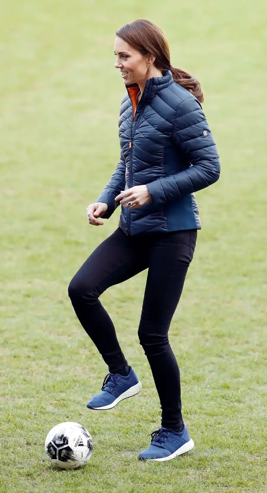 celebrities playing soccer