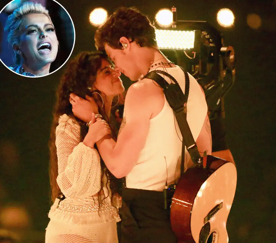 Bebe Rexha, Shawn Mendes and Camila Cabello What You Didn't See On TV MTV VMAs 2019