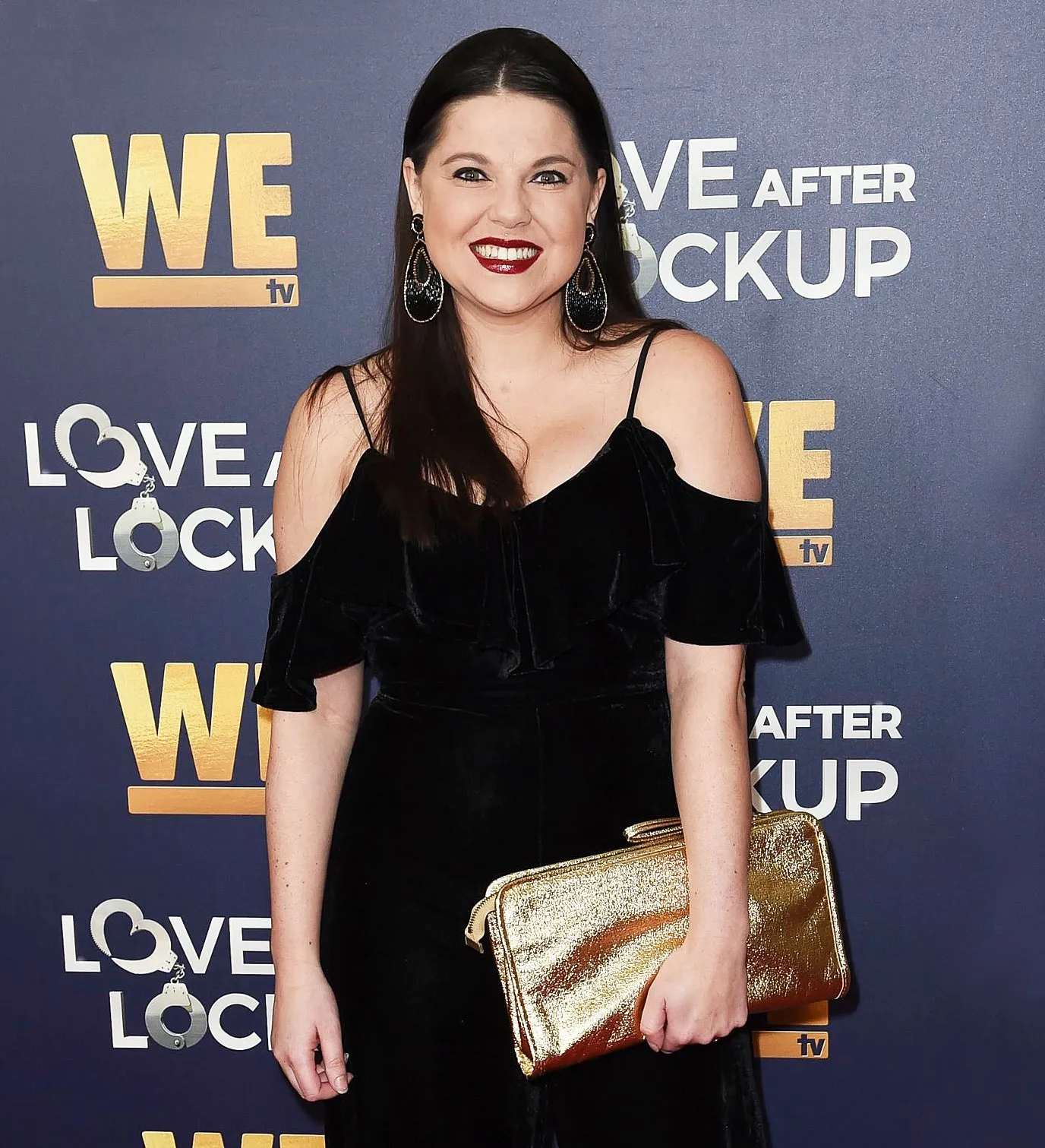 Amy Duggar Black Dress December 11, 2018