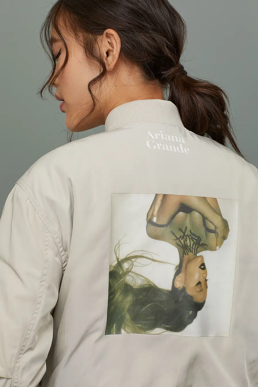 Printed Bomber Jacket