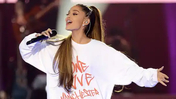 Ariana Grande Performs In Manchester