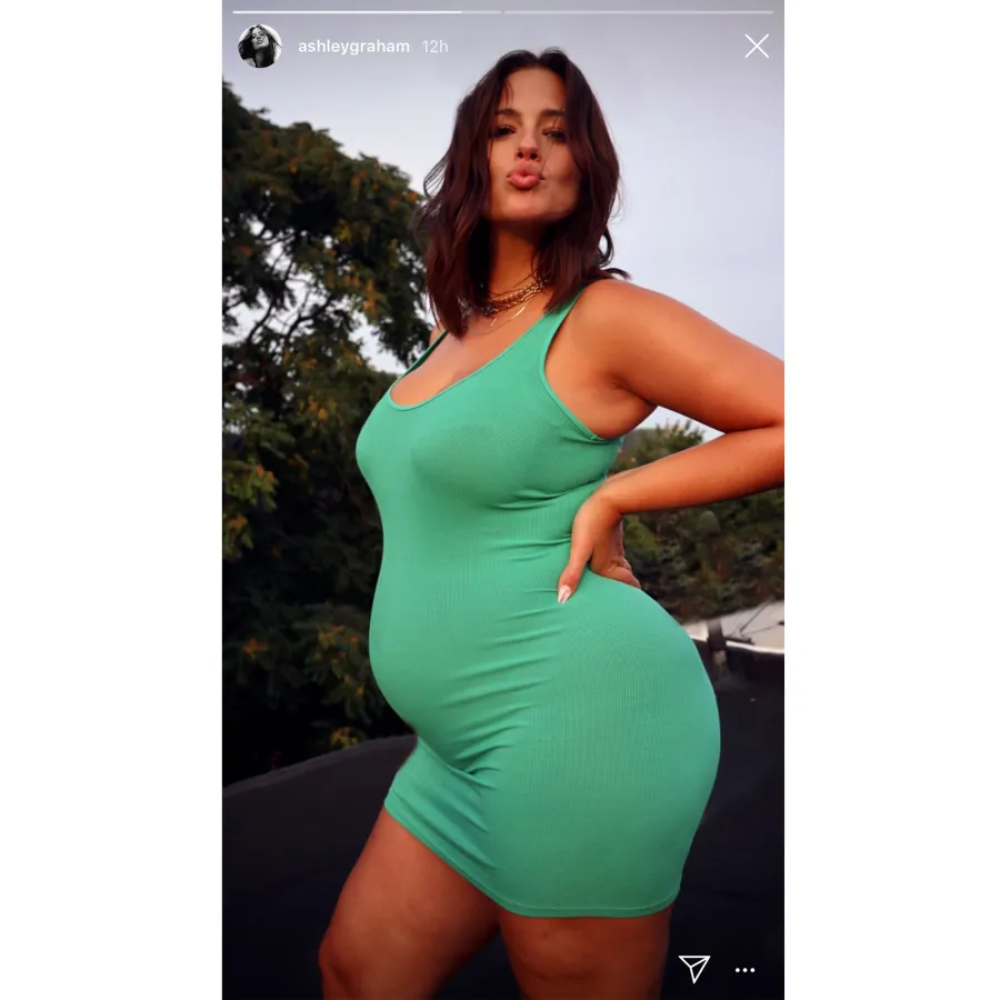 Ashley Graham Baby Bump